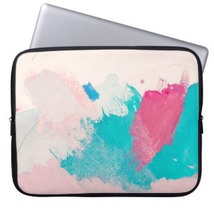 Watercolor Paint Abstract Laptop Sleeve