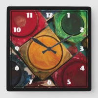 Watercolor Paint Box Palette