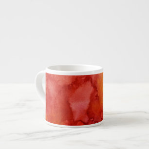 Watercolor painting background. espresso cup