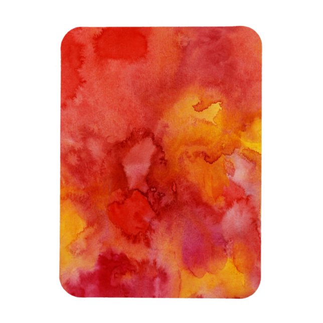 Watercolor painting background. magnet (Vertical)