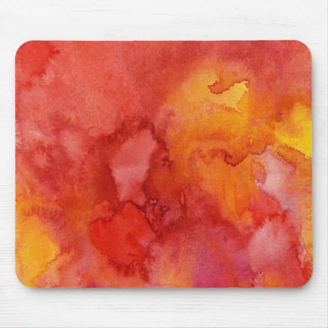 Watercolor painting background. mouse mat (Front)