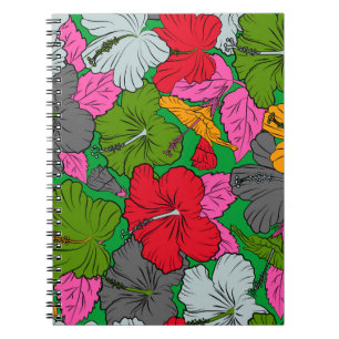 Watercolor painting effect, of yellow, green and g notebook