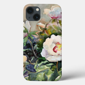 Watercolor Painting Of The Beautiful Flowers iPhone 13 Case