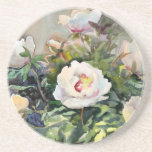 Watercolor Painting Of The Beautiful Flowers Coaster<br><div class="desc">Watercolor painting of the beautiful flowers . © and ® Bigstock® - All Rights Reserved. | Create your own watercolor merchandise on Zazzle. Try adding your own text to create a one-of-a-kind product! It's easy to personalise your own item, has no minimum orders & is custom produced when you order!...</div>