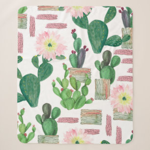 Watercolor painting seamless pattern. Watercolour Sherpa Blanket