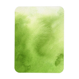 watercolor paints on a rough texture paper magnet