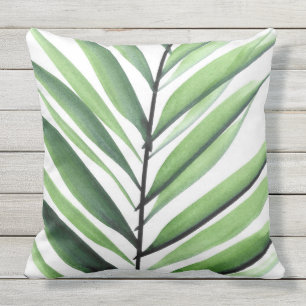 Watercolor Palm Cushion