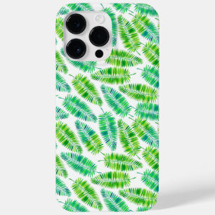 Watercolor palm leaves Case-Mate iPhone 14 pro max case