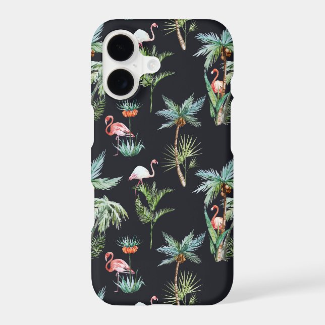 Watercolor Palm Pattern (Back)