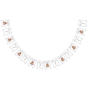 Watercolor Pancakes Birthday Bunting