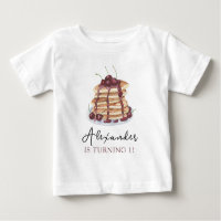 Watercolor Pancakes Birthday Party