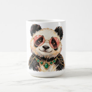 Watercolor Panda Bear Cute Animal Art Coffee Mug