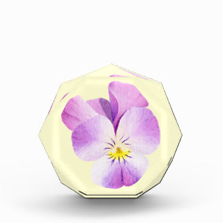 Watercolor pansy Photo Block