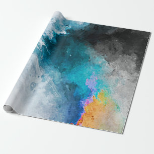 Watercolor paper background. Abstract Painted Illu