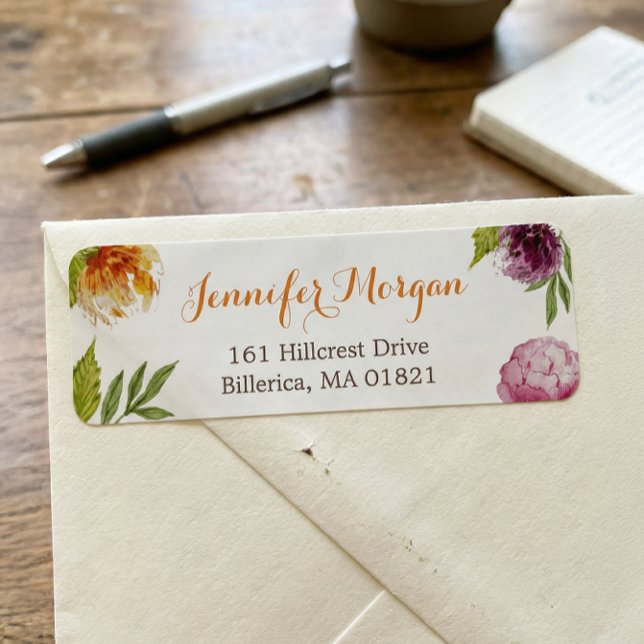 Watercolor Pastel Flowers Modern Nature Stylish (Creator Uploaded)