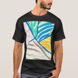 Watercolor patchwork: dirty painting style. T-Shirt