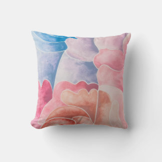 Watercolor / Pattern/ Print/ Design/ Modern/Pretty Cushion