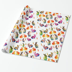 Watercolor Pattern Wrapping Paper