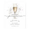 Watercolor Pearls.& Prosecco Bridal Shower Welcome