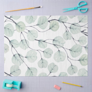 Watercolor peony floral decoupage tissue paper