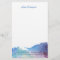 watercolor personal stationary