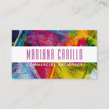 Watercolor Personalised Abstract Bold