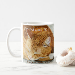 Watercolor Personalised Ginger Cat Mug