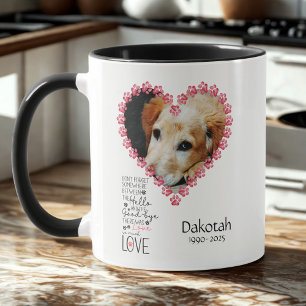 Watercolor Pet Loss Sympathy Keepsake Mug