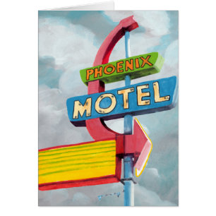 Watercolor Phoenix Motel