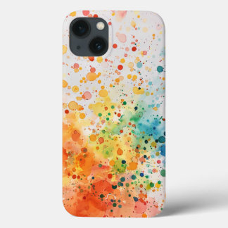 Watercolor Phone Case - Multicolor (Happy Wave)