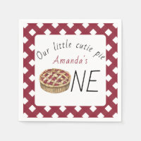 Watercolor Pie Kids Birthday