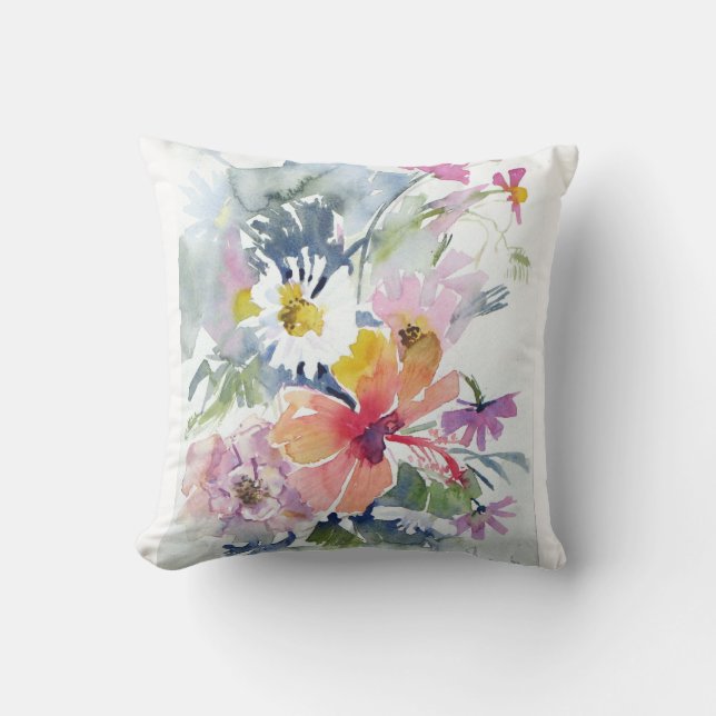 Watercolor Pillow (Front)