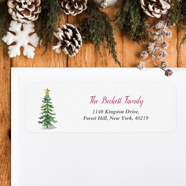 Watercolor Pine Tree Christmas Holiday (Creator Uploaded)