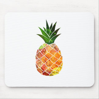 Watercolor Pineapple Mouse Mat