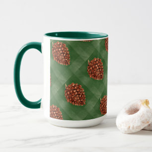 Watercolor Pinecone Mug