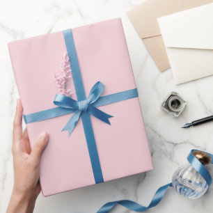 Watercolor Pink Cross Confirmation Wrapping Paper