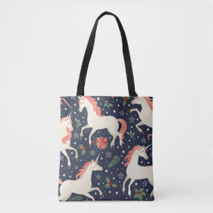 Watercolor pink flamingos, exotic birds, tropical tote bag
