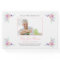 Watercolor Pink Flower Funeral Guest Book