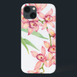 Watercolor Pink Flowers iPhone 13 Case<br><div class="desc">Watercolor Pink Flowers Artist: Tim OToole</div>