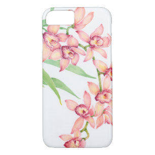 Watercolor Pink Flowers iPhone 8/7 Case