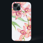 Watercolor Pink Flowers iPhone 13 Case<br><div class="desc">Watercolor Pink Flowers Artist: Tim OToole</div>