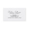 Watercolor Pink Flowers Posy Floral Business Card