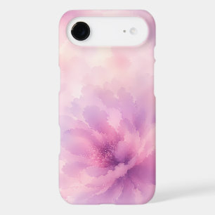 Watercolor Pink Lavender Blossom Abstract