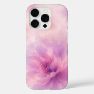 Watercolor Pink Lavender Blossom Abstract iPhone 16 Pro Case