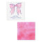 Watercolor Pink Polka Dot Bow Gift Enclosure