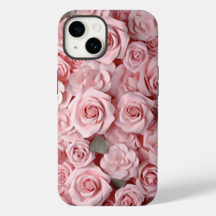 Watercolor Pink Roses Case-Mate iPhone 14 Case