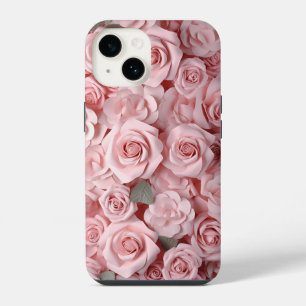 Watercolor Pink Roses iPhone 14 Case