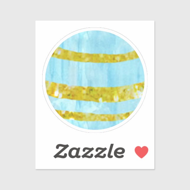 Watercolor Planet Outer Space Birthday Party Favou (Sheet)