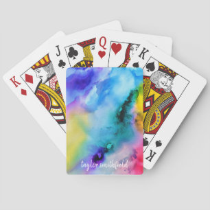 Watercolor Playing Cards