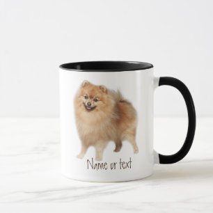 Watercolor Pomeranian Pet Dog Custom   Mug